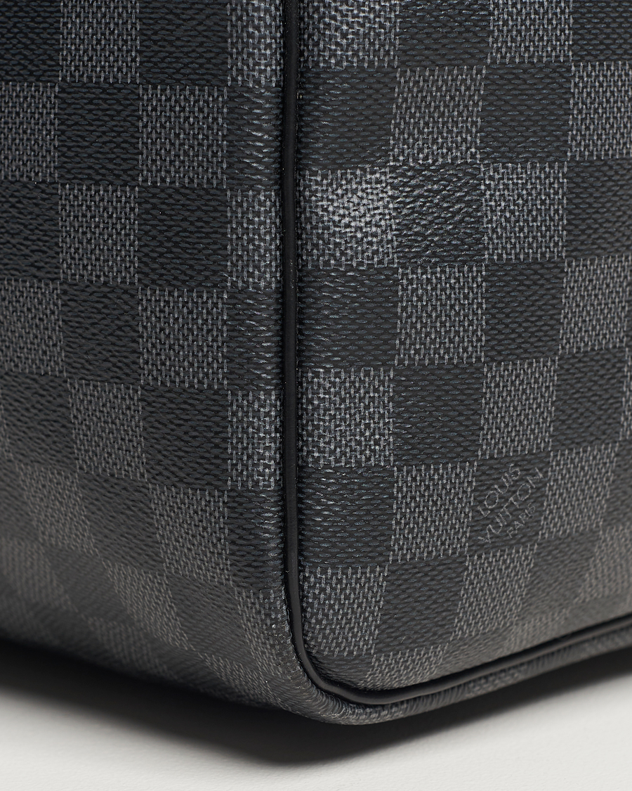 Hombres | Louis Vuitton Pre-Owned Keepall Bandoulière 55 Damier Graphite | Louis Vuitton Pre-Owned | Keepall Bandoulière 55 Damier Graphite
