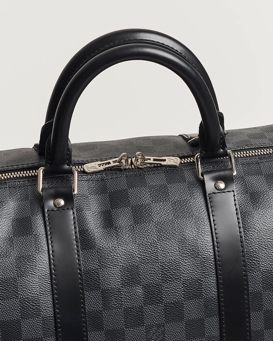 Hombres | Louis Vuitton Pre-Owned Keepall Bandoulière 55 Damier Graphite | Louis Vuitton Pre-Owned | Keepall Bandoulière 55 Damier Graphite