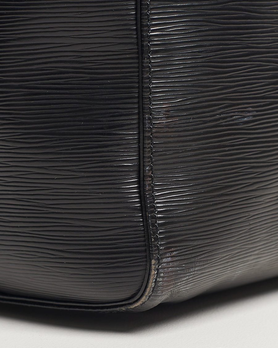 Hombres | Louis Vuitton Pre-Owned Keepall 50 Epi Leather Travel Bag Black | Louis Vuitton Pre-Owned | Keepall 50 Epi Leather Travel Bag Black