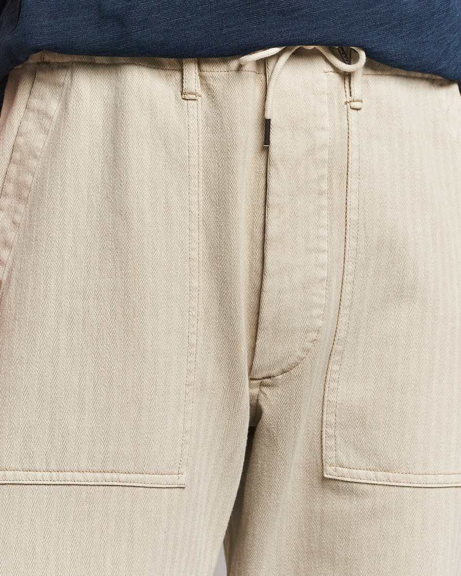 Hombres | Pantalones | RRL | Wilton Herringbone Surplus Pants Off White