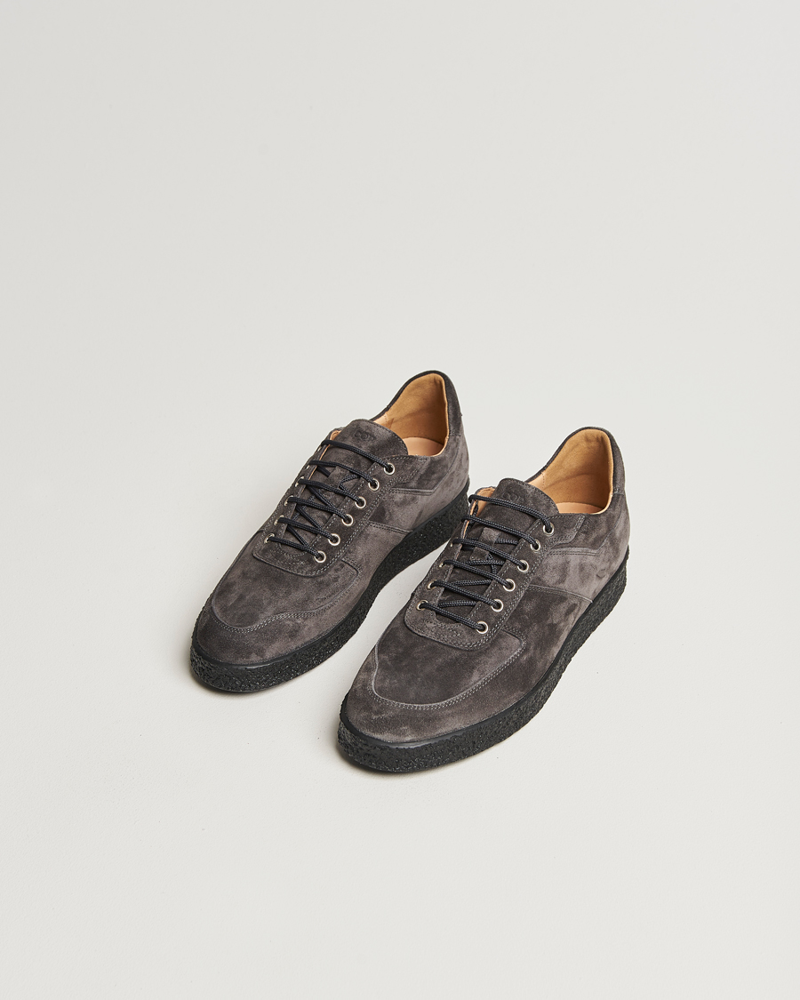 Hombres |  | CQP | Roamer Suede Sneaker Charcoal