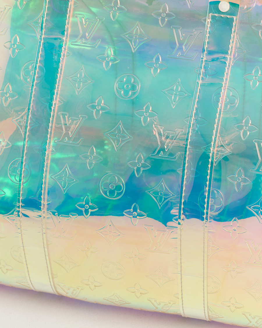 Hombres | Louis Vuitton Pre-Owned Keepall Bandoulière 50 Bag Prism Monogram | Louis Vuitton Pre-Owned | Keepall Bandoulière 50 Bag Prism Monogram