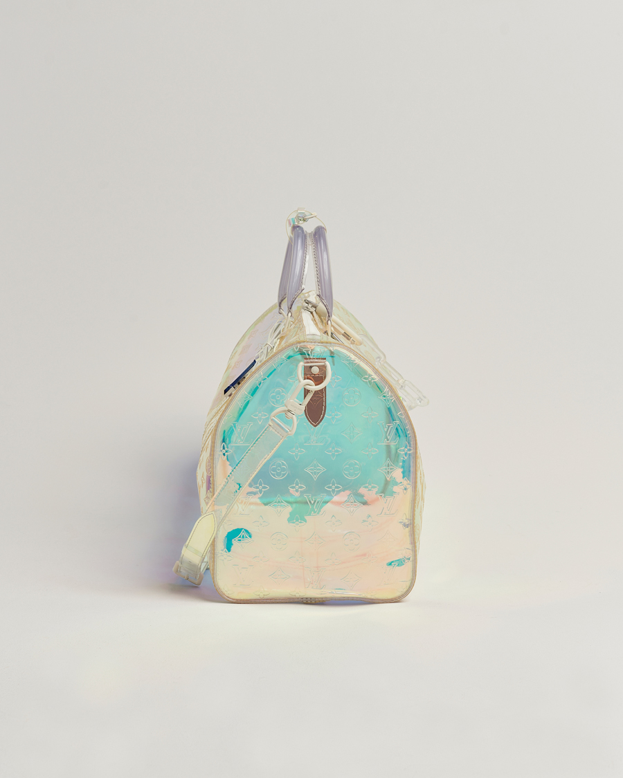 Hombres | Louis Vuitton Pre-Owned Keepall Bandoulière 50 Bag Prism Monogram | Louis Vuitton Pre-Owned | Keepall Bandoulière 50 Bag Prism Monogram