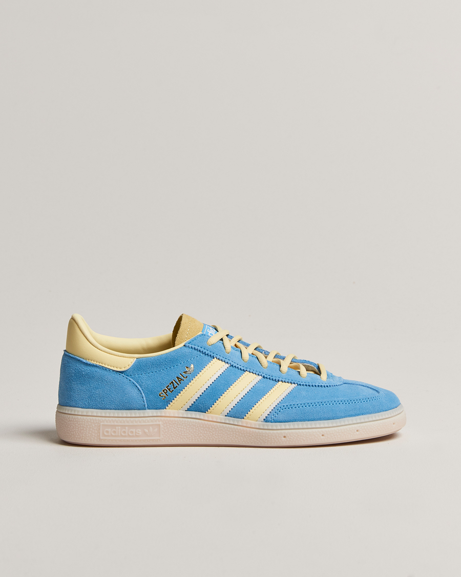 Hombres | adidas Originals Handball Spezial Sneaker Blue/Yellow | adidas Originals | Handball Spezial Sneaker Blue/Yellow