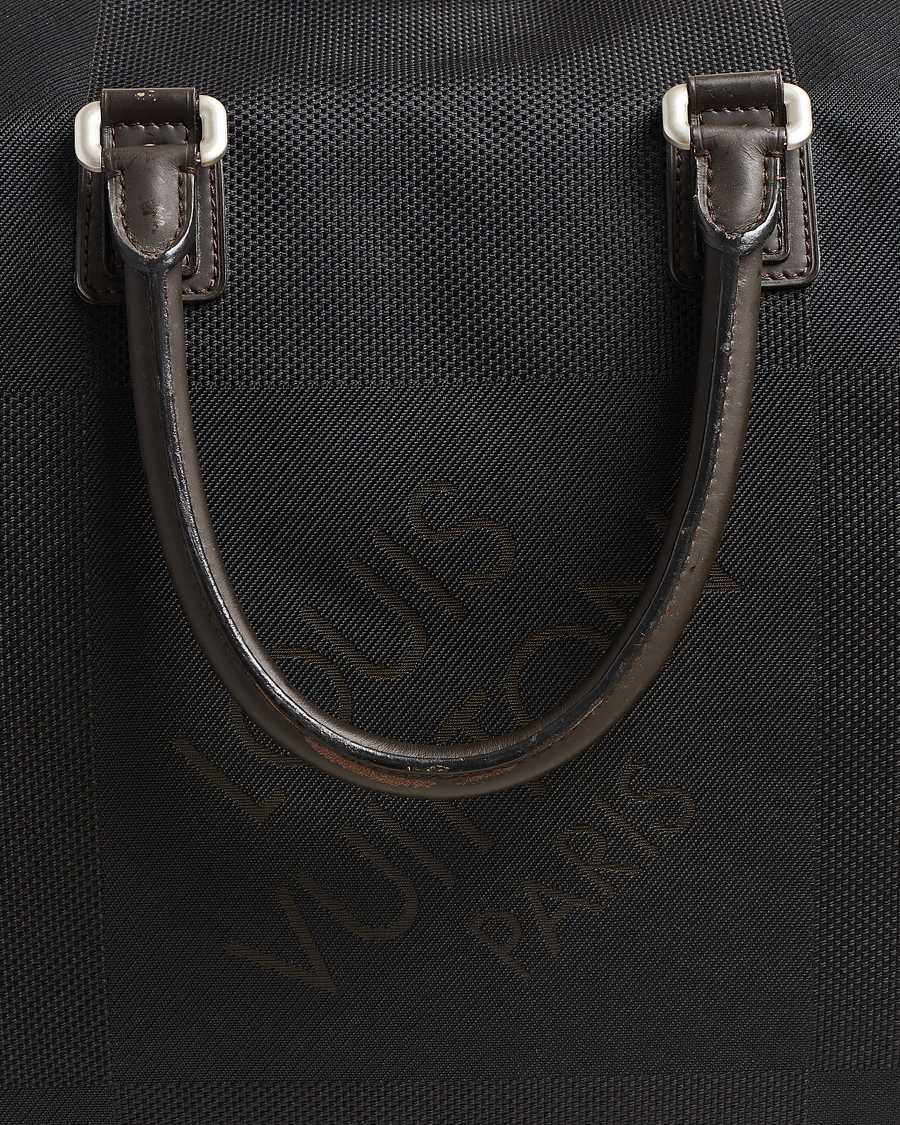 Hombres | Louis Vuitton Pre-Owned Souverain Canvas Weekendbag Black | Louis Vuitton Pre-Owned | Souverain Canvas Weekendbag Black