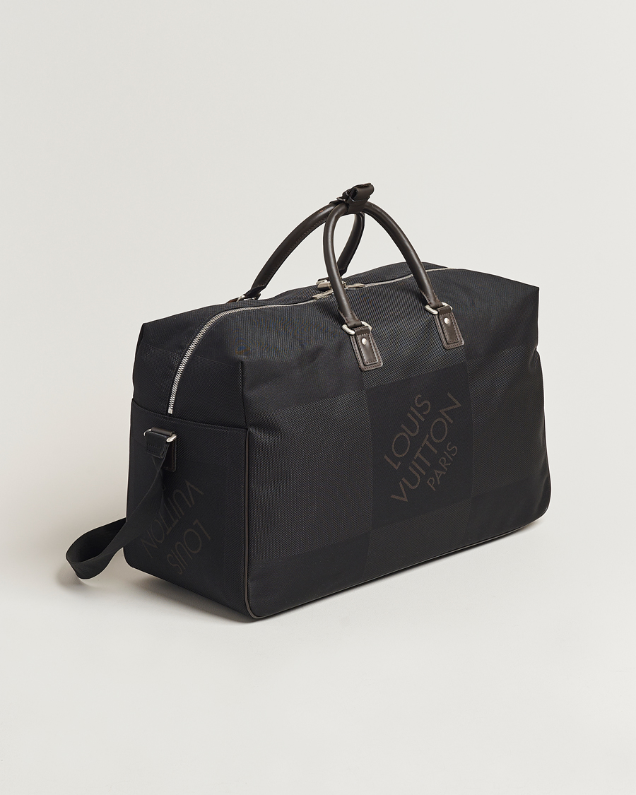 Hombres | Louis Vuitton Pre-Owned Souverain Canvas Weekendbag Black | Louis Vuitton Pre-Owned | Souverain Canvas Weekendbag Black