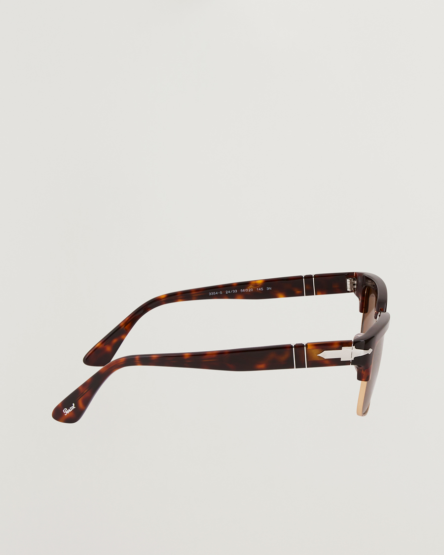 Hombres |  | Persol | 0PO3354S Sunglasses Tortoise Brown