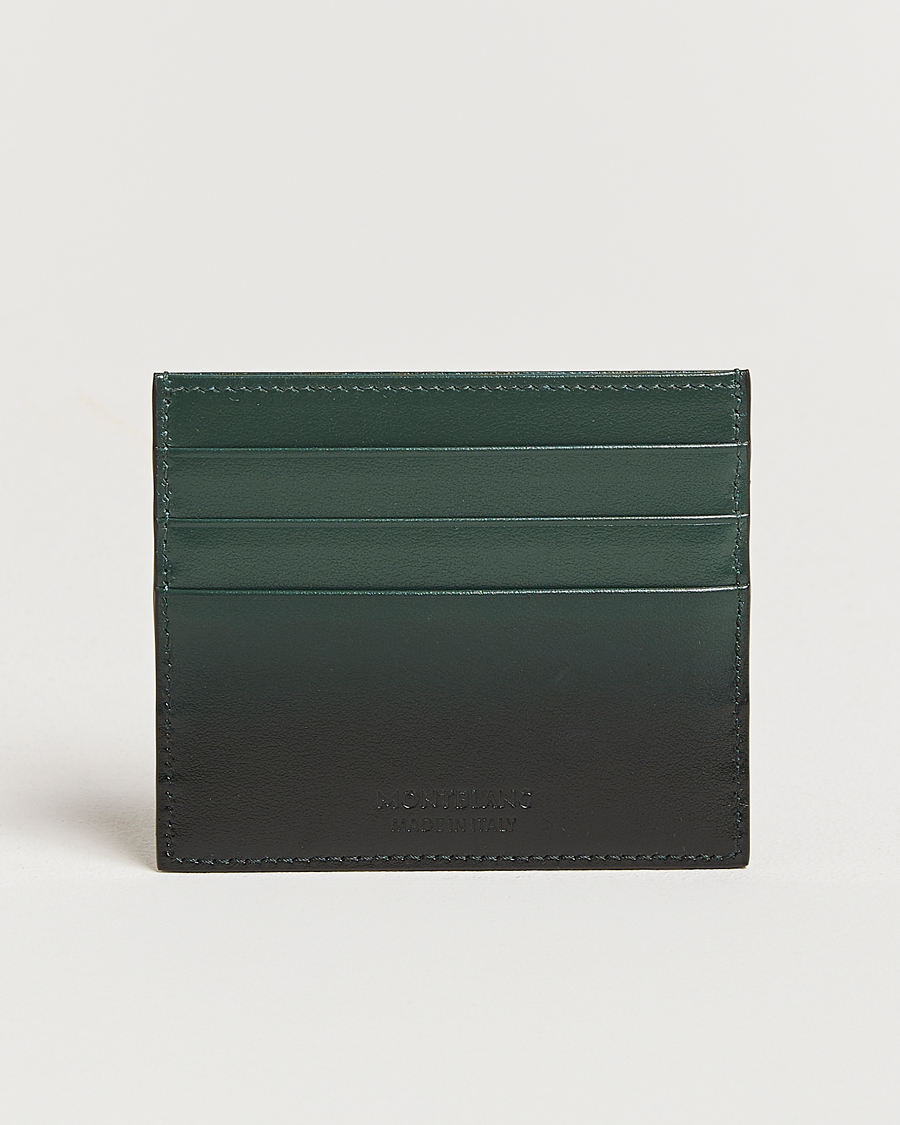 Hombres |  | Montblanc | Meisterstück Card Holder 6cc Sfumato British Green