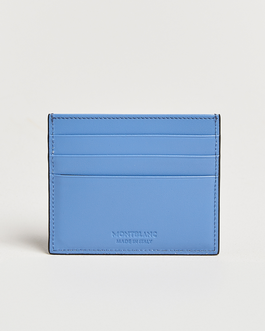 Hombres |  | Montblanc | Meisterstück Card Holder 6cc Dusty Blue