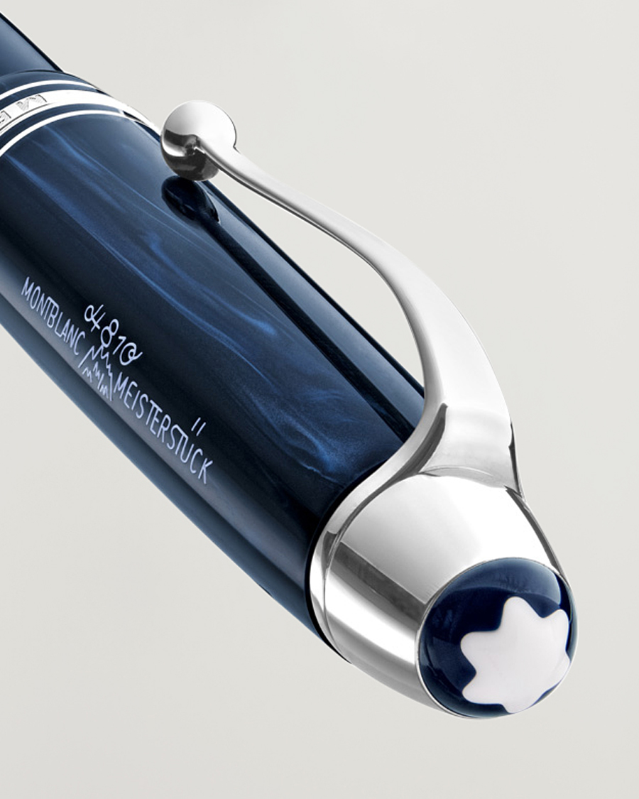 Hombres |  | Montblanc | Meisterstück Precious Resin RB LeGrand Blue