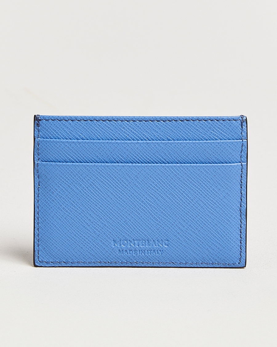 Hombres |  | Montblanc | Sartorial card holder 5cc Dusty Blue