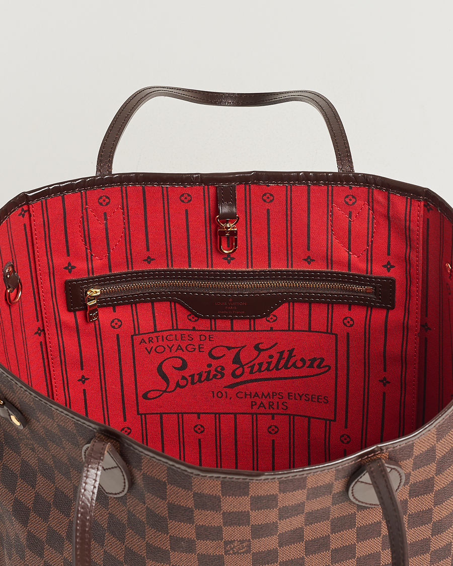 Hombres | Louis Vuitton Pre-Owned Neverfull MM Totebag Damier Ebene | Louis Vuitton Pre-Owned | Neverfull MM Totebag Damier Ebene