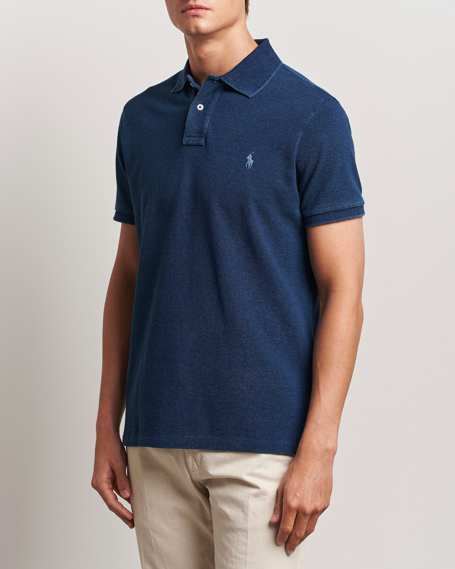 Hombres |  | Polo Ralph Lauren | Custom Slim Fit Polo Dark Indigo