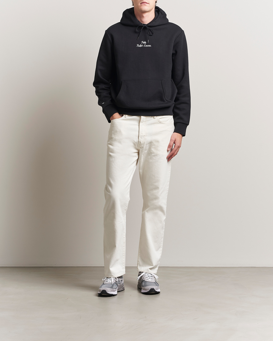 Hombres | Jerséis y prendas de punto | Polo Ralph Lauren | Central Logo Hoodie Polo Black