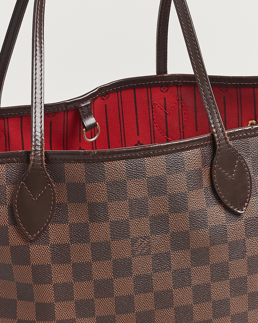 Hombres | Louis Vuitton Pre-Owned Neverfull MM Totebag Damier Ebene | Louis Vuitton Pre-Owned | Neverfull MM Totebag Damier Ebene