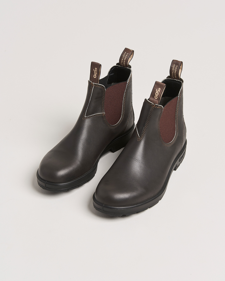 Hombres | Botines Chelsea | Blundstone | 500 Original Leather Chelsea Boot Stout Brown