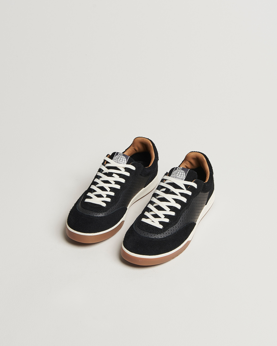 Hombres | Zapatillas | Last Resort | CM001 Perf Leather/Suede Sneaker Black