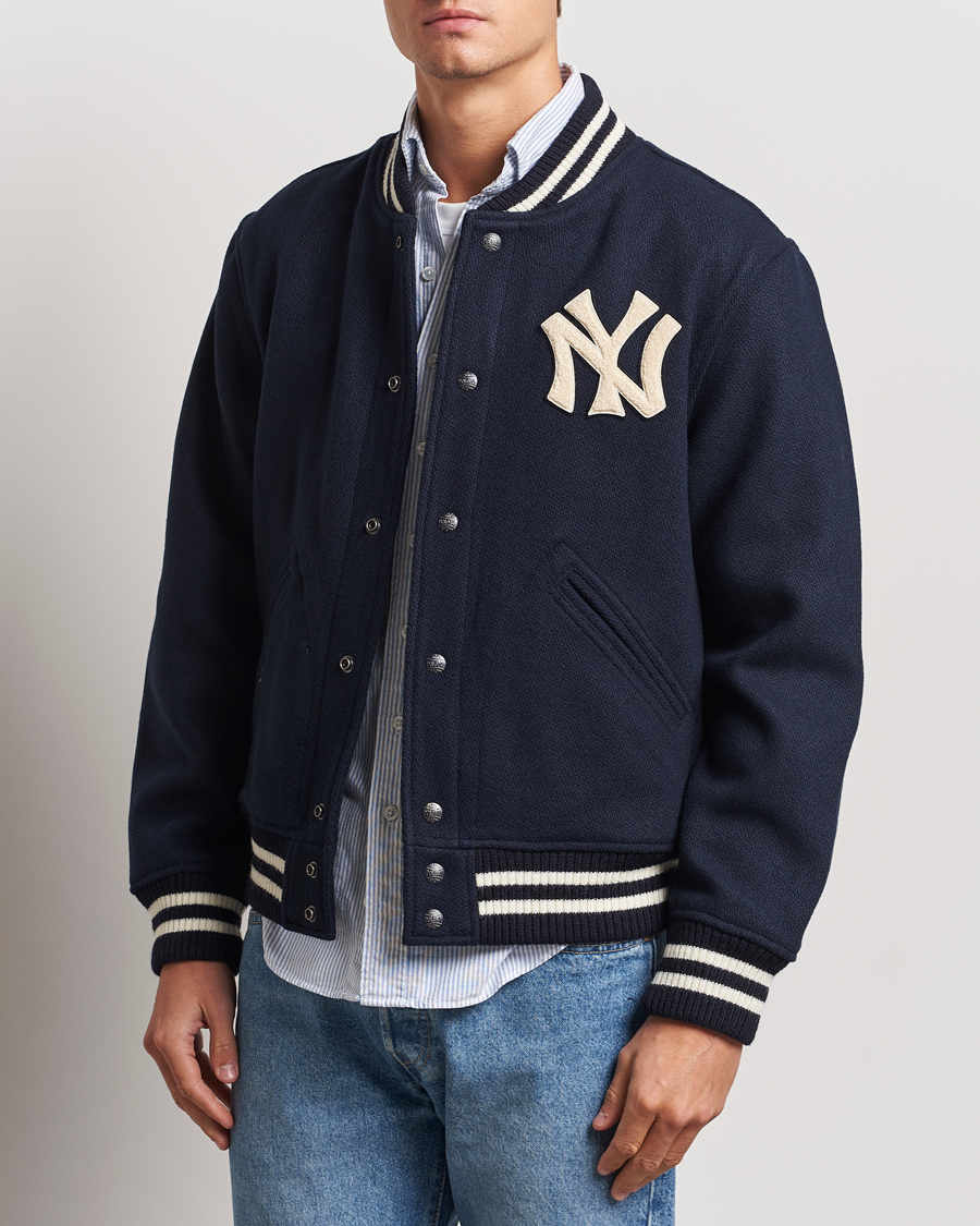 Hombres |  | Polo Ralph Lauren | MLB Bomber Jacket Hunter Navy