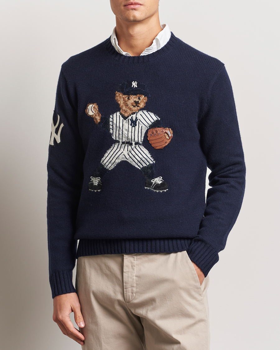 Hombres |  | Polo Ralph Lauren | MLB Sweater Bear Navy Combo