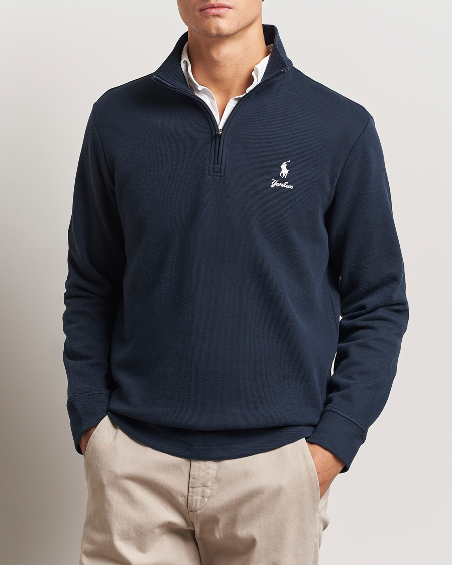 Hombres |  | Polo Ralph Lauren | MLB Yankees Half-zip Aviator Navy