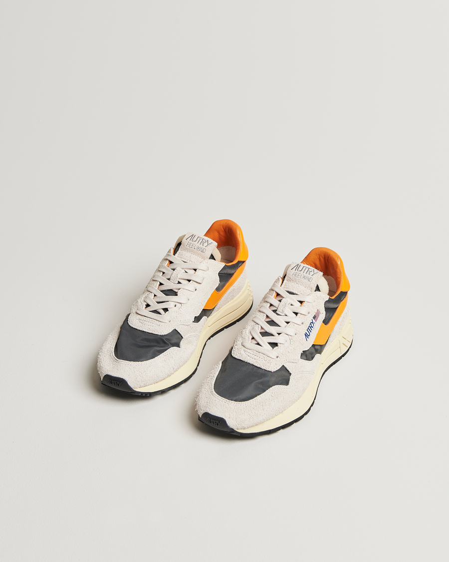 Hombres |  | Autry | Reelwind Running Sneaker White/Grey/Orange