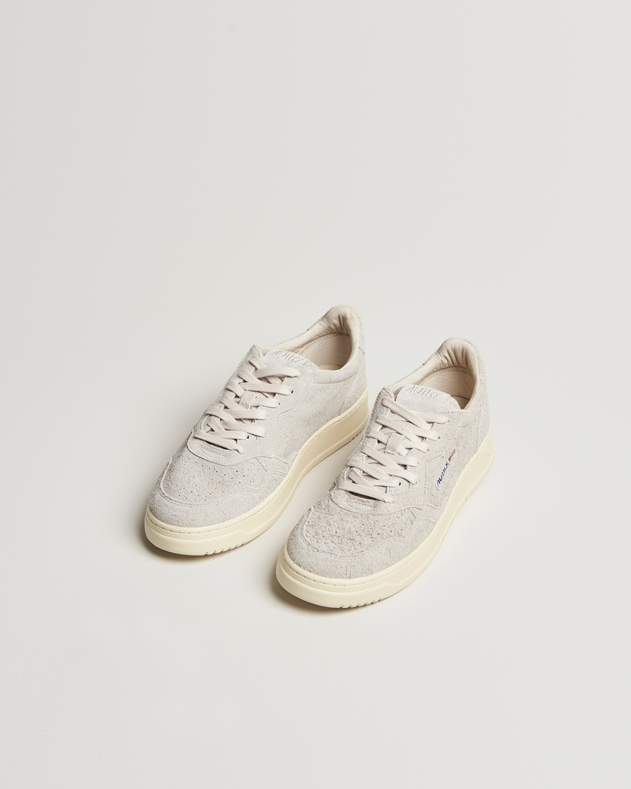 Hombres | Zapatos | Autry | Medalist Low Suede Sneaker White