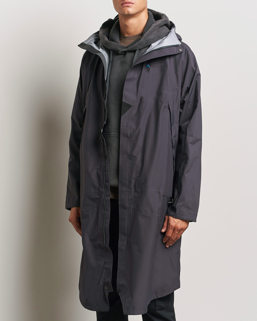 Hombres | Nuevas marcas | Klättermusen | Syr Waterproof Hood Parka Raven