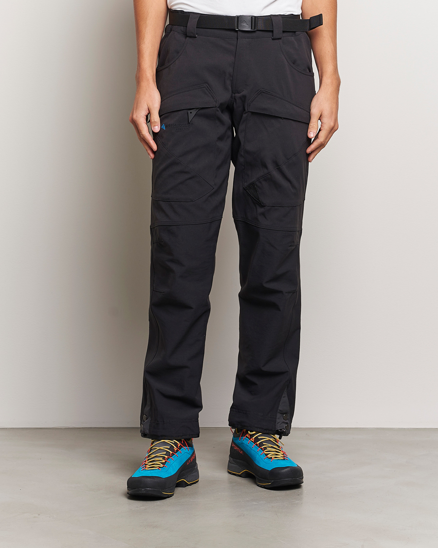 Hombres |  | Klättermusen | Gere Windproof Stretch Pants Black