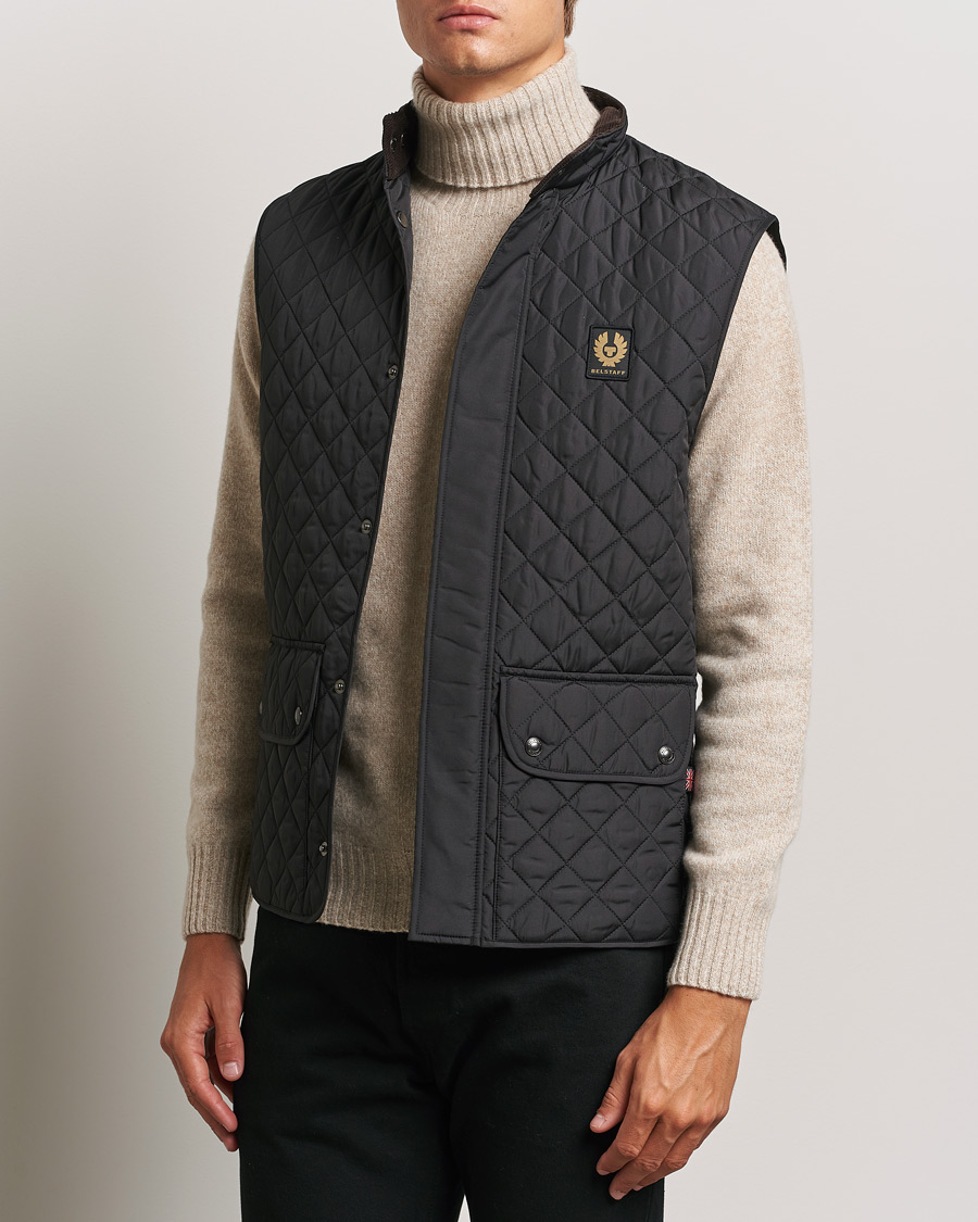 Hombres |  | Belstaff | Icon Gilet Black