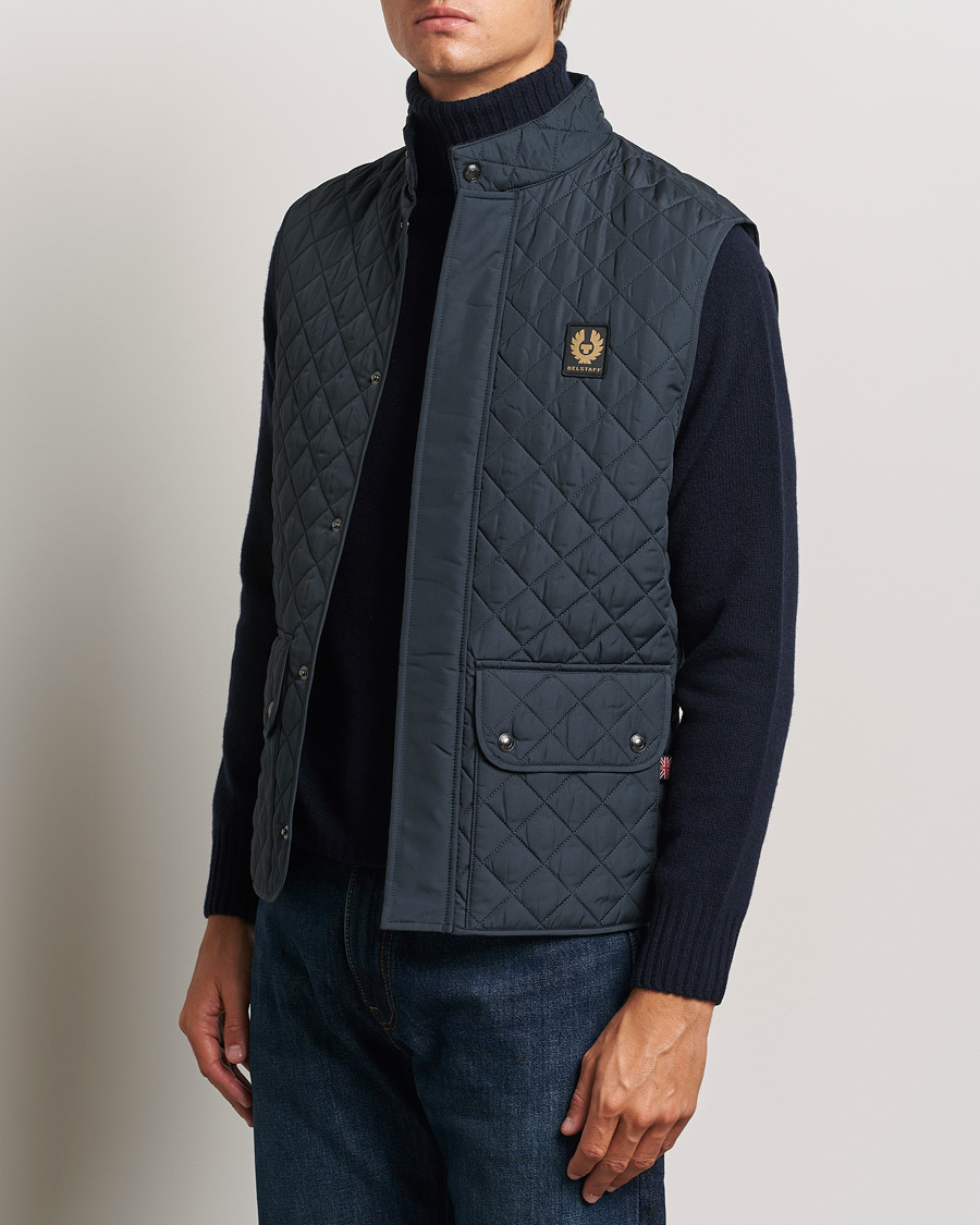 Hombres |  | Belstaff | Icon Gilet Dark Navy