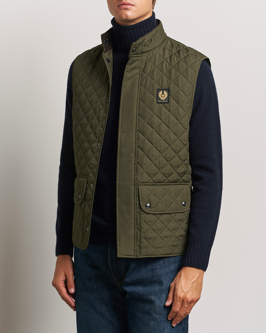 Hombres |  | Belstaff | Icon Gilet Faded Olive