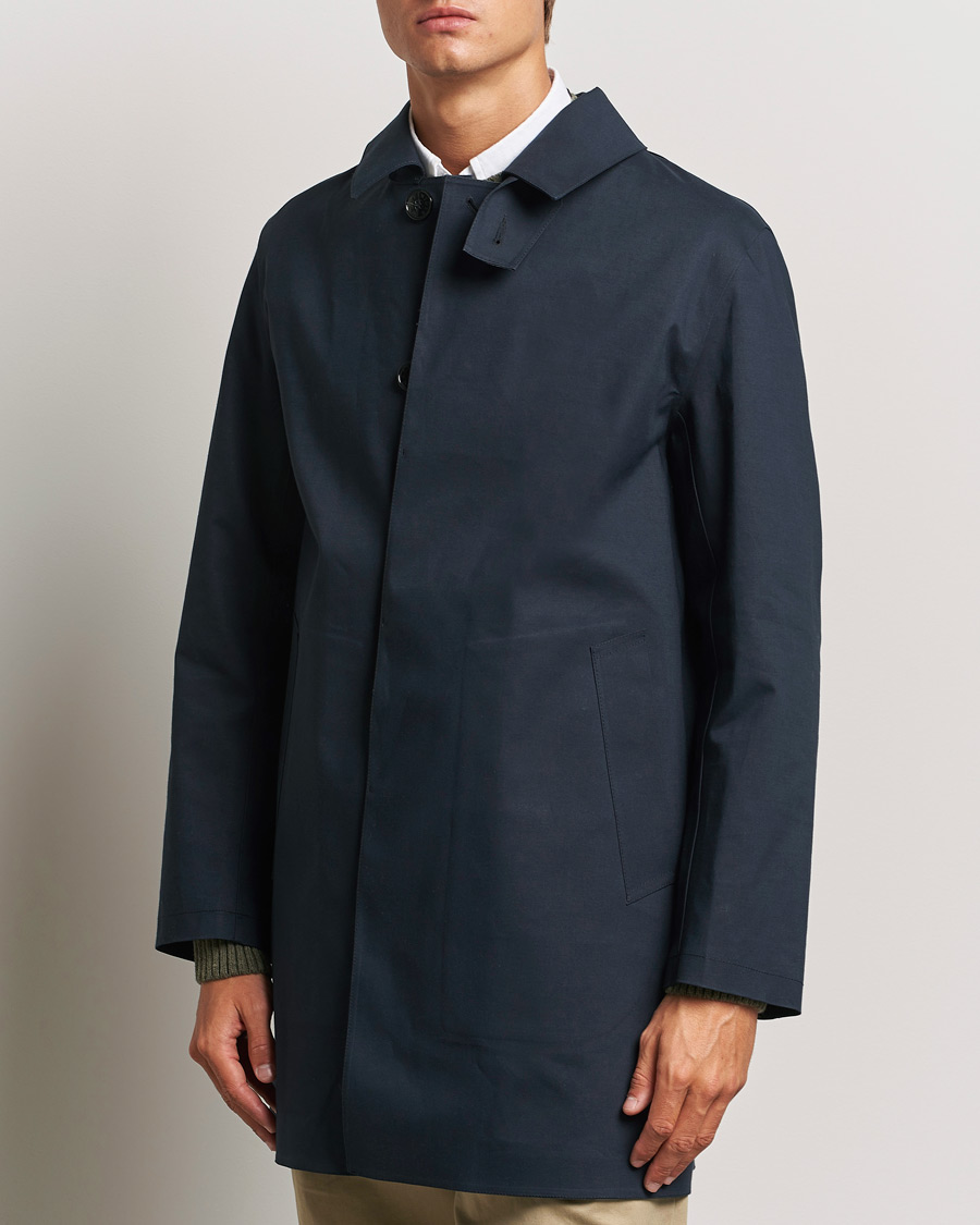 Hombres |  | Mackintosh | Dunkeld Short Coat Navy