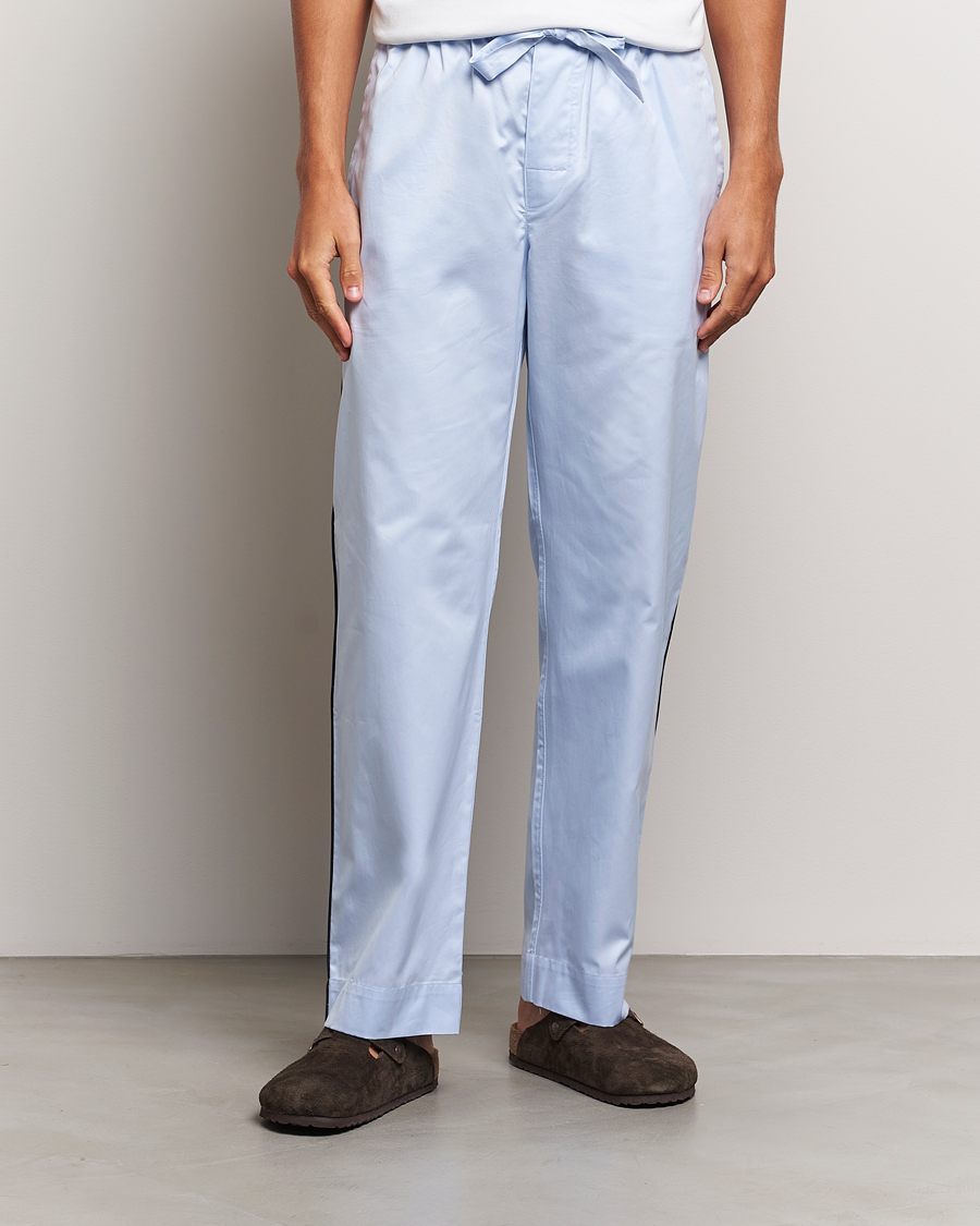 Hombres | Pantalones de pijama | Tekla | Sateen Pyjama Pants Bellhop Blue