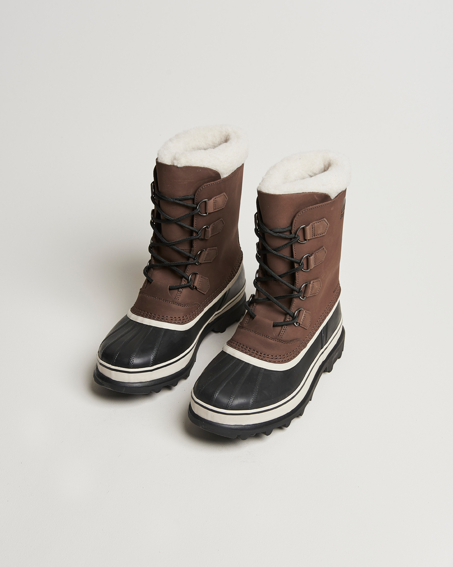 Hombres |  | Sorel | Caribou WP Felt Lined Leather Boots Bruno