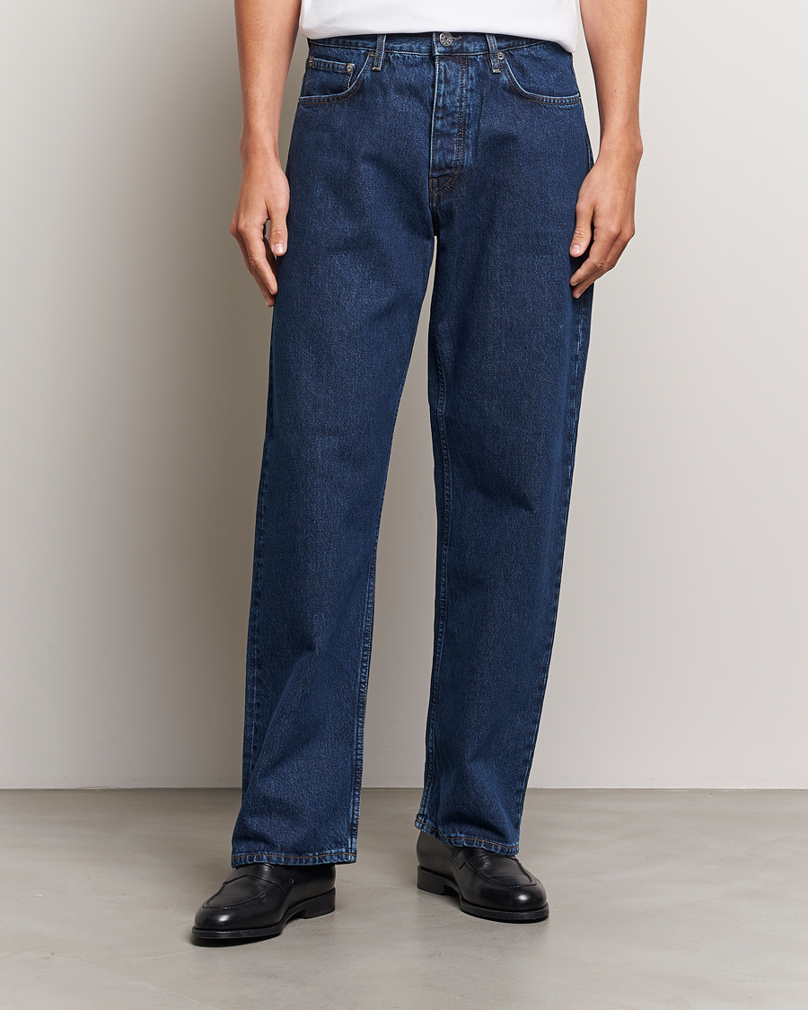 Hombres |  | Sunflower | Loose Jeans Rinse Blue