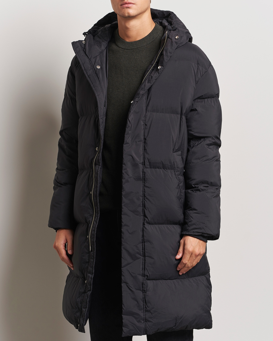 Hombres |  | NN07 | Pascal Padded Long Puffer Jacket Black