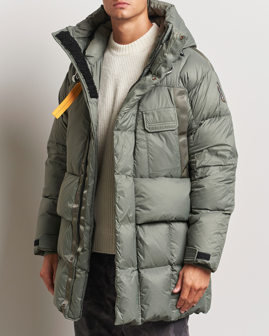 Hombres |  | Parajumpers | Bold Ripstop Polar Puffer Parka Thyme Green