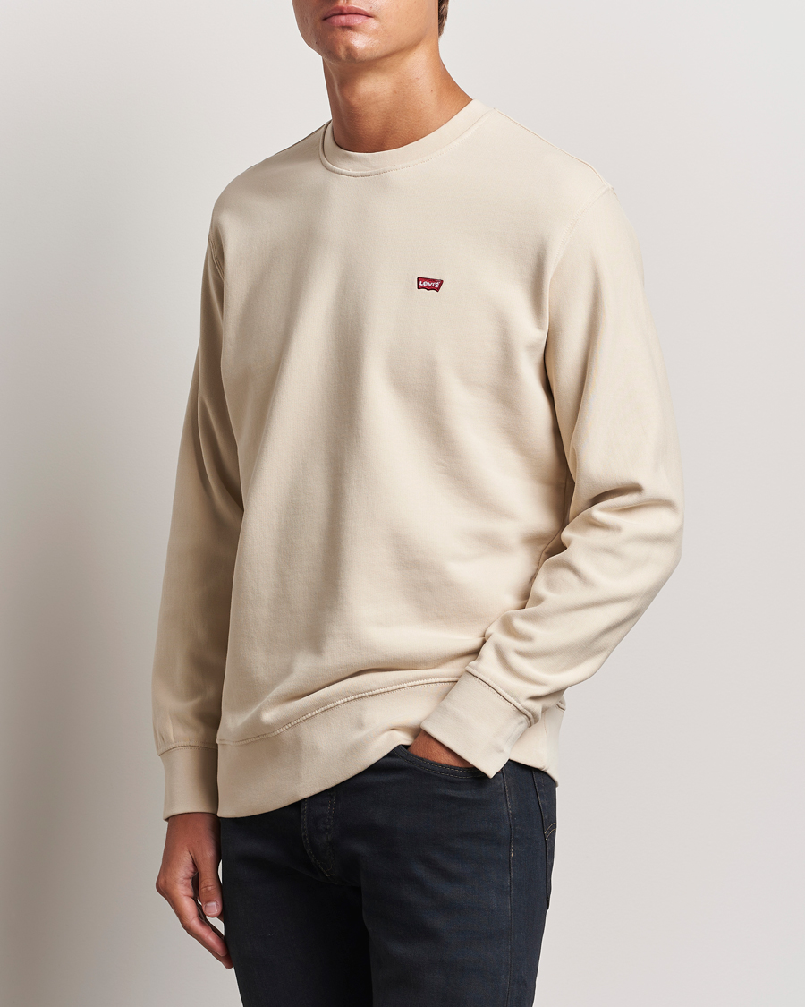 Hombres |  | Levi\'s | Original Crew Neck Sweatshirt Fog