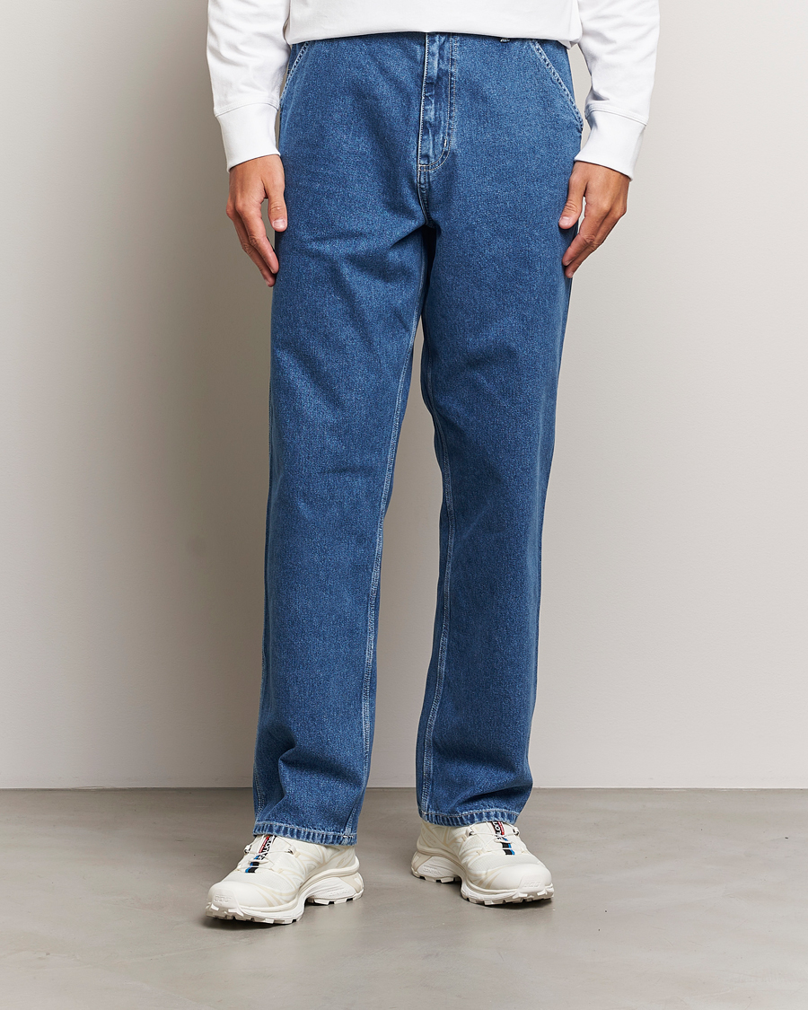 Hombres | Vaqueros azules | Carhartt WIP | Simple Pant Norco Denim Blue Stone Washed