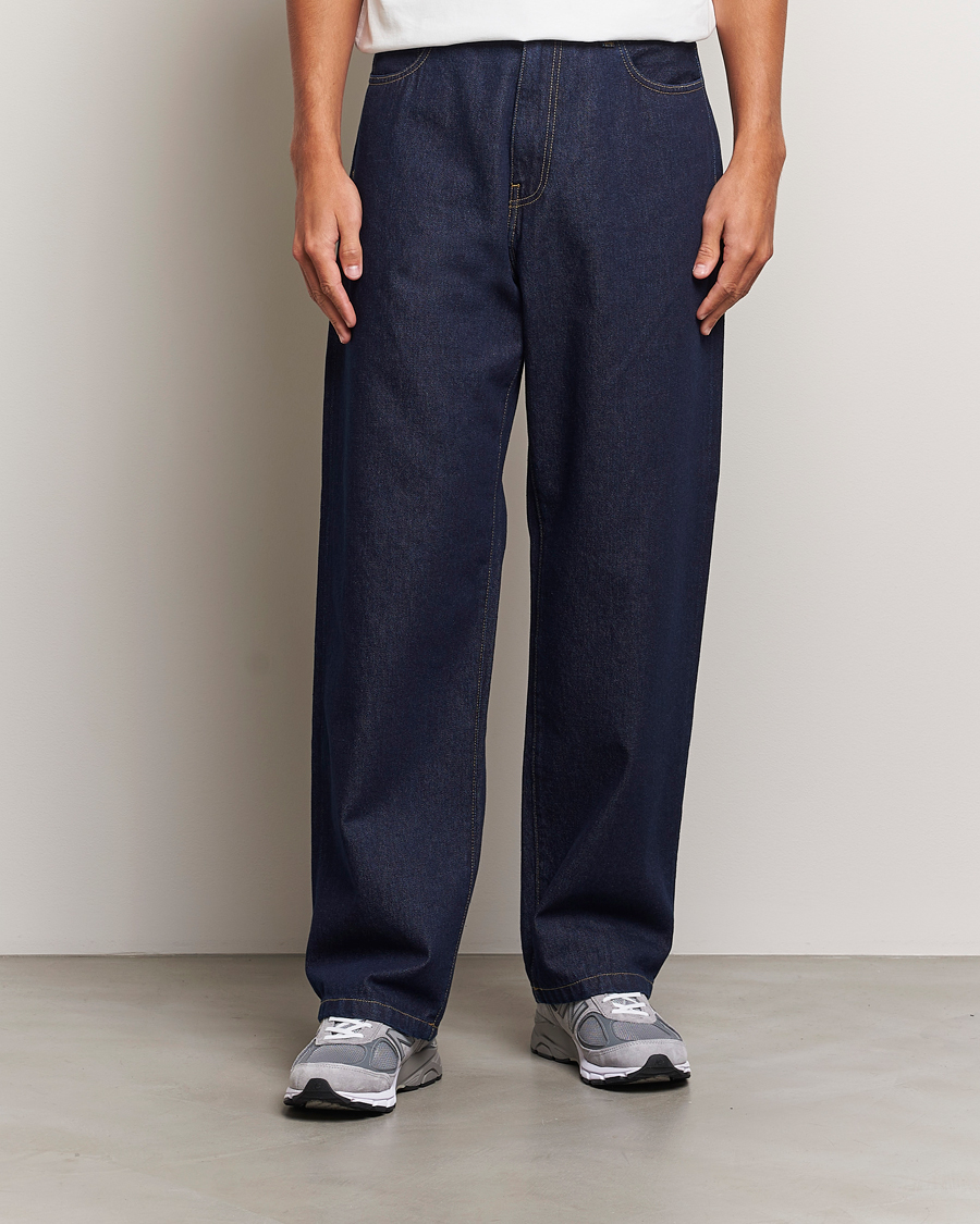 Hombres |  | Carhartt WIP | Landon Pant Robertson Denim Blue Rinsed