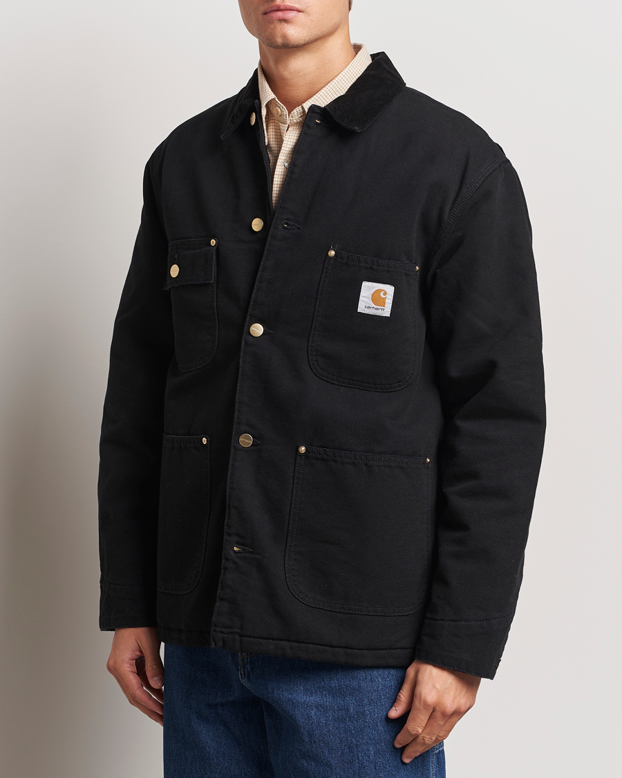 Hombres |  | Carhartt WIP | OG Chore Coat Dearborn Canvas Black