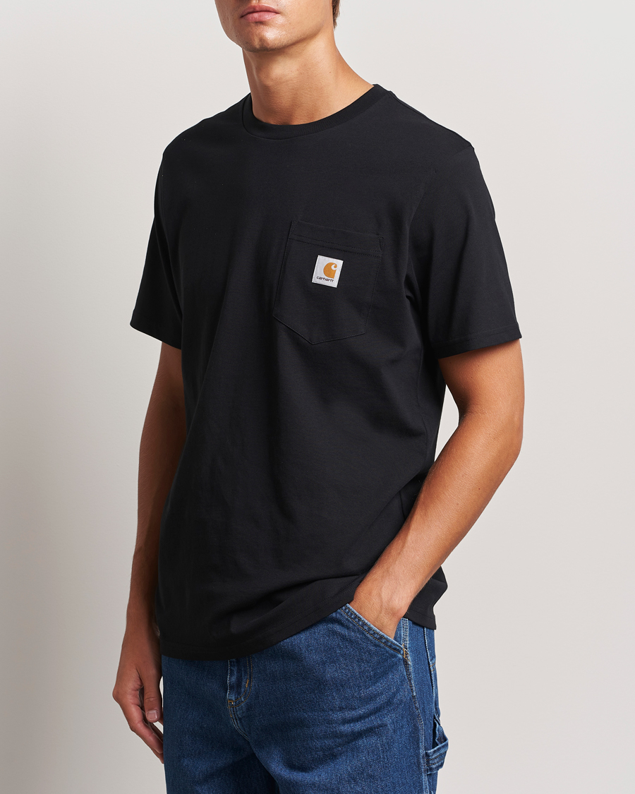 Hombres | Carhartt WIP | Carhartt WIP | Pocket Cotton T-Shirt Black