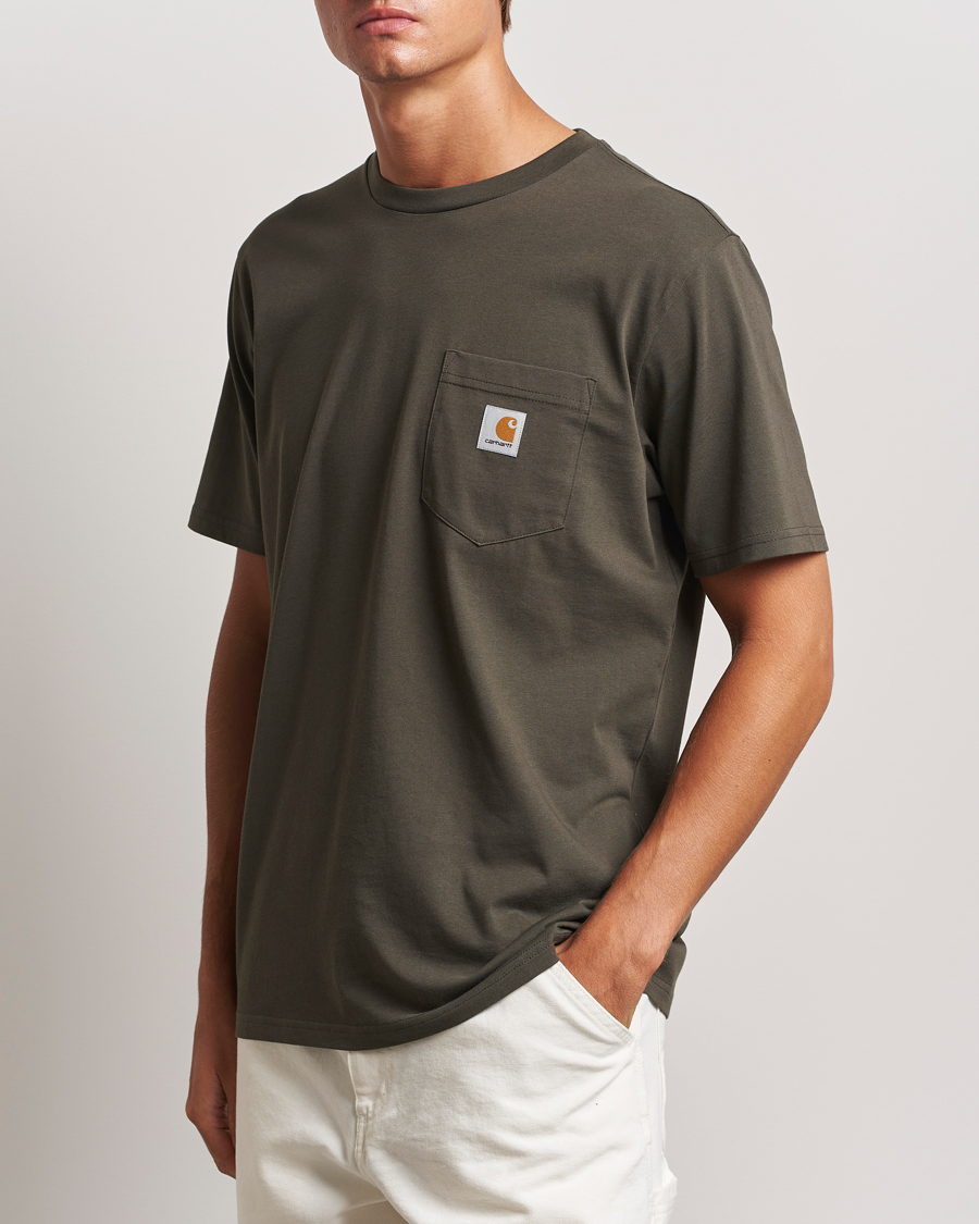 Hombres | Ropa | Carhartt WIP | Pocket Cotton T-Shirt Mirage