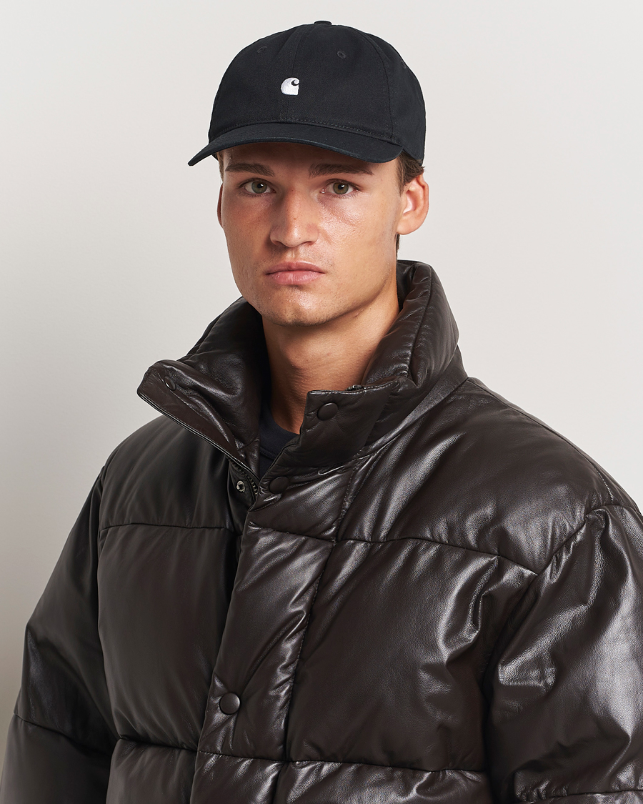 Hombres | Accesorios | Carhartt WIP | Madison Logo Cap Black