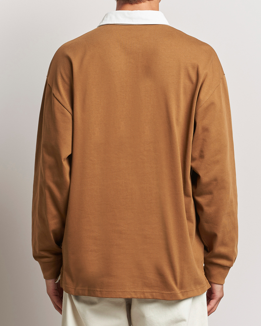 Hombres | Jerséis y prendas de punto | Carhartt WIP | Brown Ducks Rugby Shirt Hamilton Brown