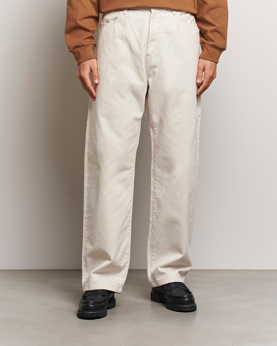 Hombres | Pantalones | Carhartt WIP | Landon Twill Pants Moonbeam