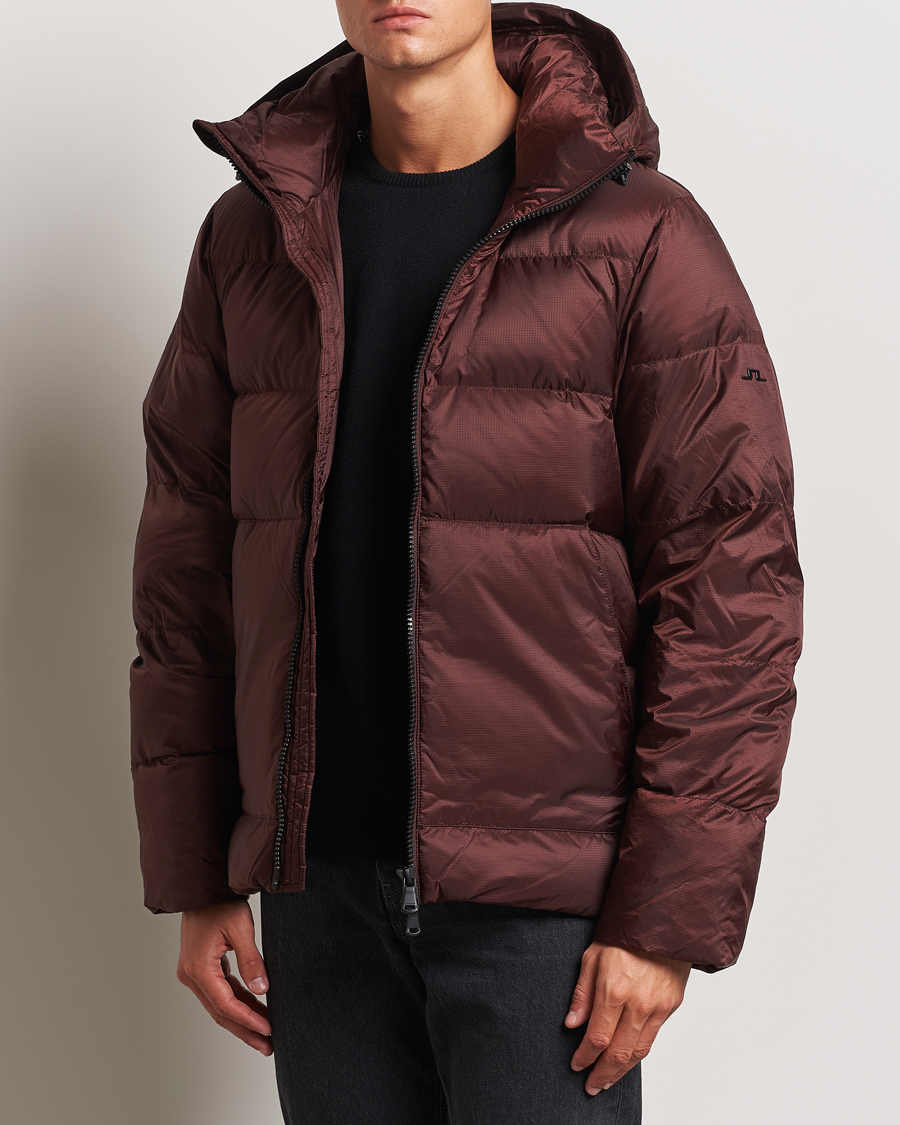 Hombres |  | J.Lindeberg | Farrell Down Jacket Bitter Chocolate