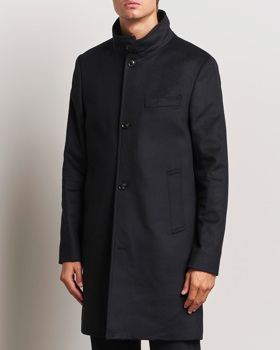 Hombres |  | J.Lindeberg | Jesse Melton Cashmere Coat Black