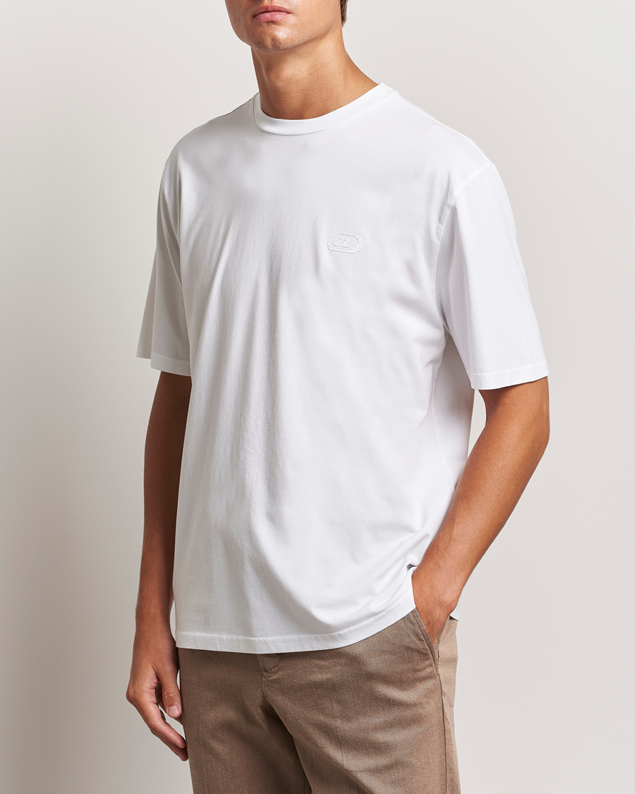 Hombres |  | J.Lindeberg | Hale Logo T-Shirt White