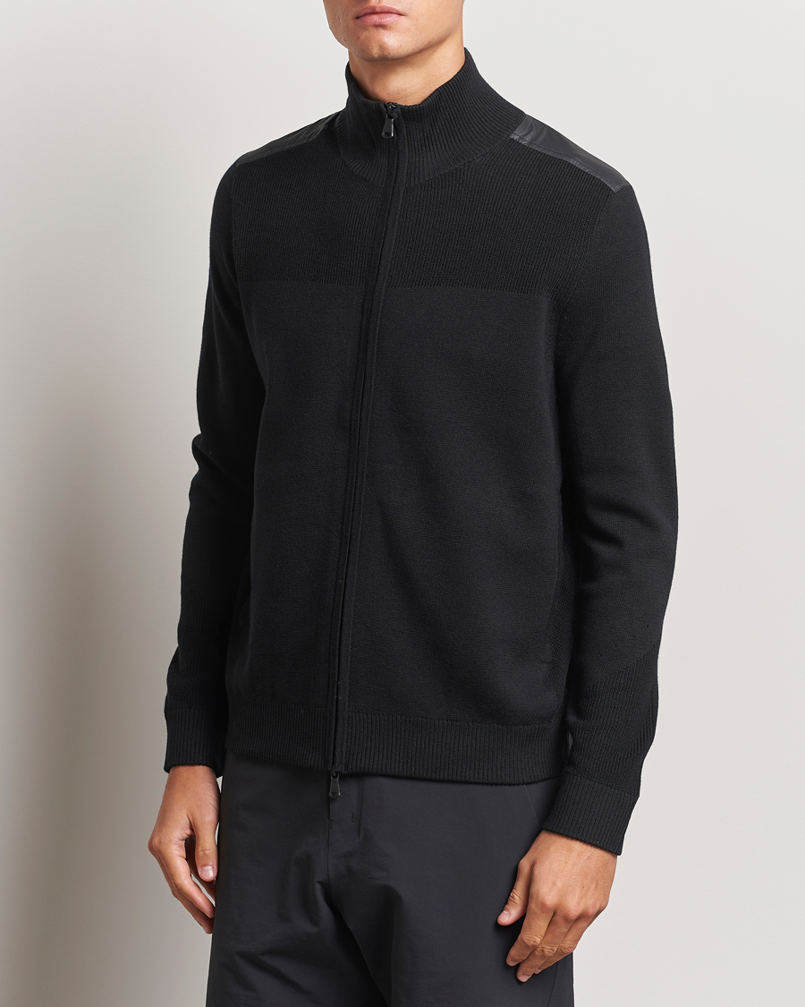 Hombres | Business & Beyond - Casual | J.Lindeberg | Marty Hybrid Jacket Black